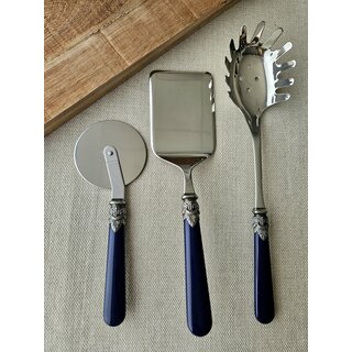 Pasta Besteckset, Blau (matt)
