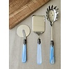 Pasta serving set, Light Blue (mother-of-pearl)