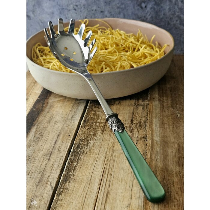Ensemble de service à pâtes, Vert (nacré)