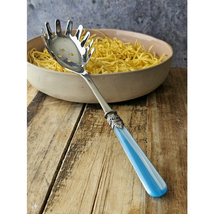 3-teiliges Pastabesteckset, Hellblau (perlmutt)