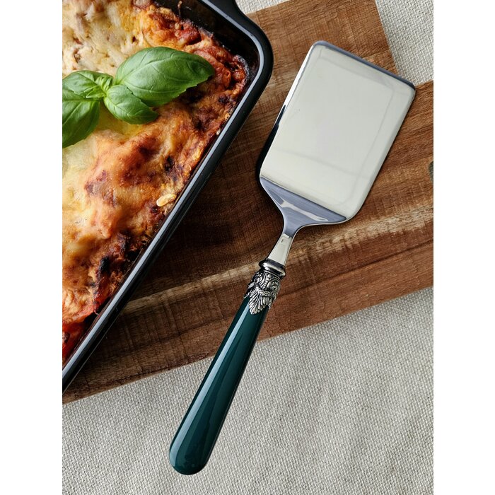 Pasta Besteckset, 3-teilig, Grün (einfarbig)