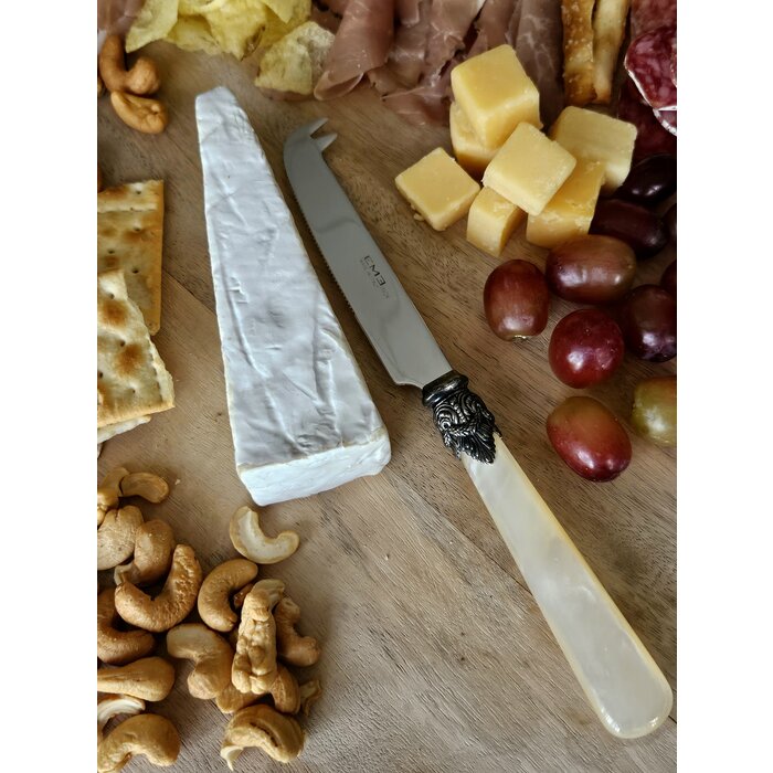 Tapasbesteckset, 4-teilig, Elfenbein (perlmuttglanz)