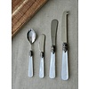 Tapas serving set, White (mother-of-pearl sheen)