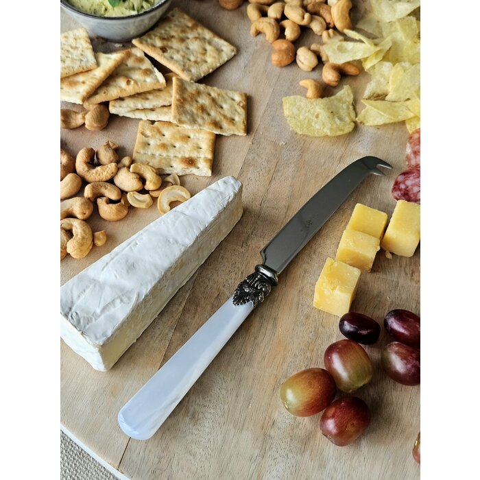 Tapasbesteckset, 4-teilig, Weiß (perlmuttglanz)