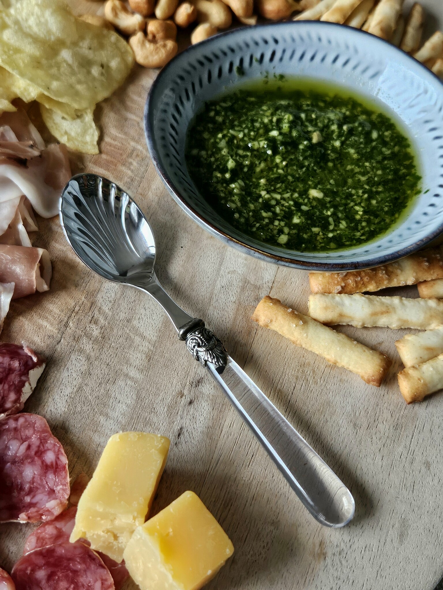 Tapasbesteckset, 4-teilig, Transparente