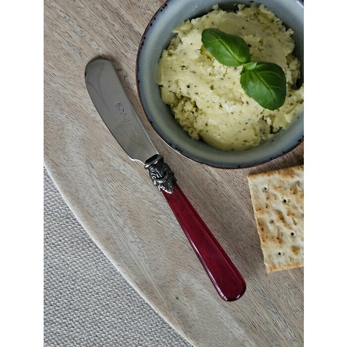 Tapasbesteckset, 4-teilig, Rot (perlmuttglanz)