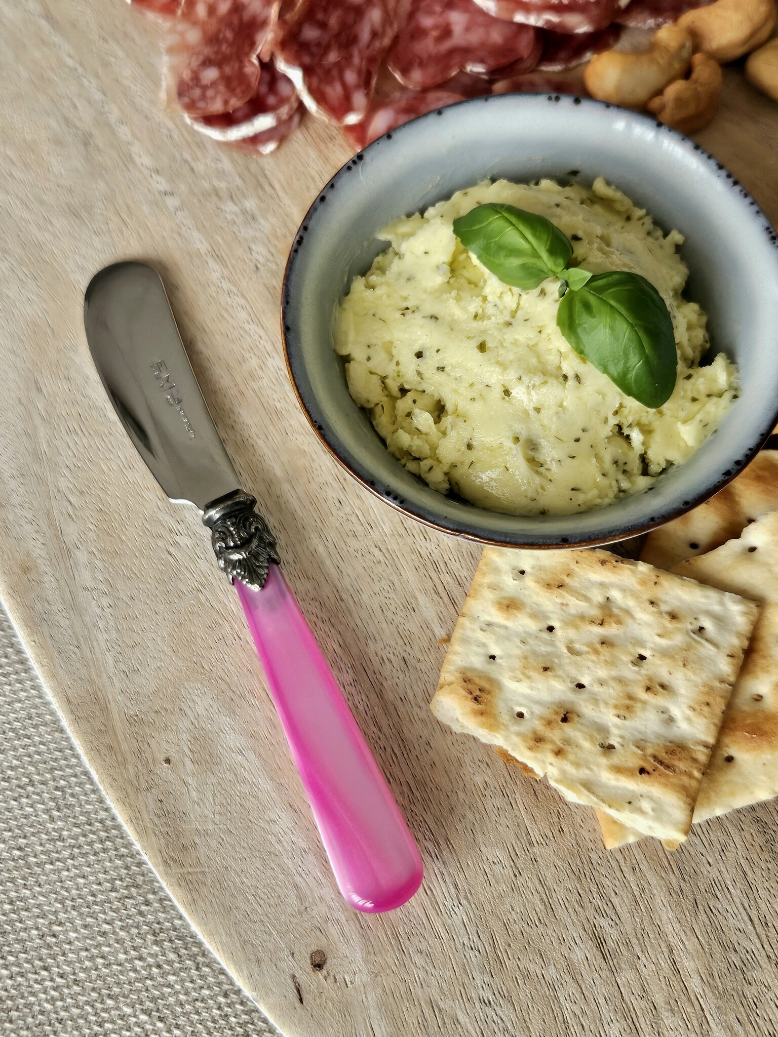 Ensemble de couverts à tapas, Fuchsia (éclat nacré)