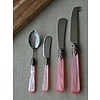Tapas serving set, Pink (mother-of-pearl sheen)