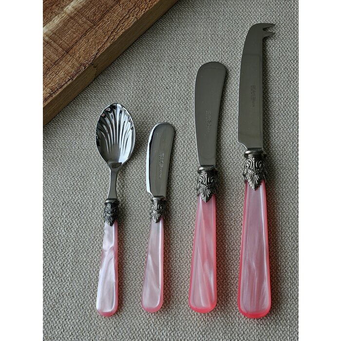 Tapas Bestekset, Roze (parelmoerglans)