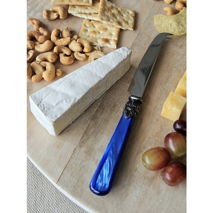 Tapasbesteckset, 4-teilig, Blau (perlmuttglanz)