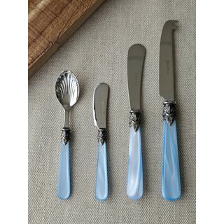 Tapas Besteckset, Hellblau (perlmutt)