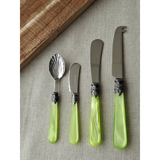 Tapas Bestekset, Lichtgroen (parelmoer)