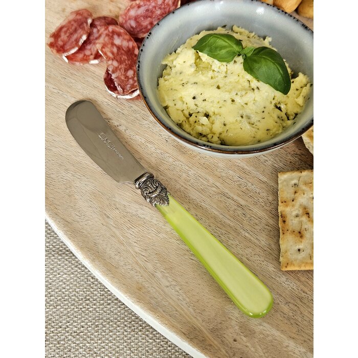 Tapas Besteckset, 4-teilig, Hellgrün (perlmutt)