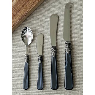 Tapasbesteckset, Schwarz (perlmuttglanz)