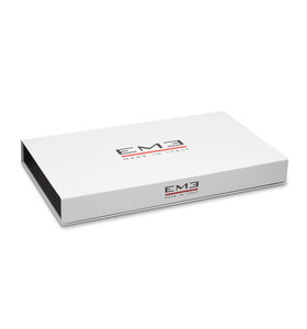 Empty cutlery case, white, standard design