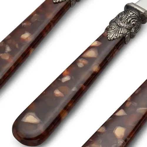 Cutlery Brown (turtle motif)
