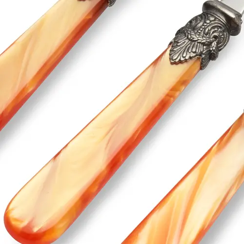 Couverts Orange (éclat nacré)