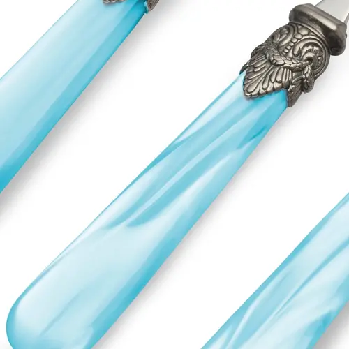 Couverts Bleu Clair (nacré)