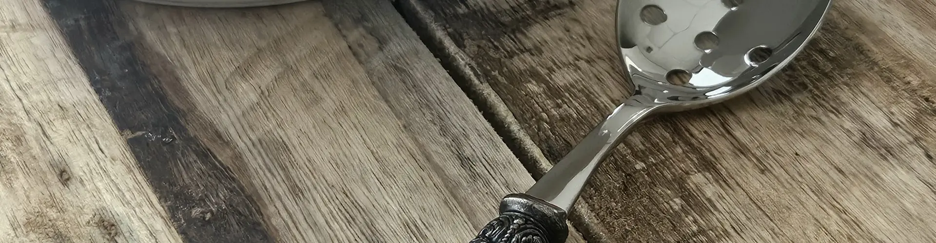 Slotted Serving Spoon: The Stylish Skimmer Spoon from EME Napoleon