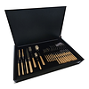 Cutlery Box, Ivory (matte), in wooden cutlery case