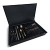 Coffret de couverts,  Noir (nacré), dans un Coffret de couverts en bois luxueux