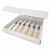 Cake forks gift set,  6-piece, Ivory (mother-of-pearl), EME Napoleon