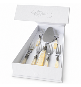 Coffret cadeau gâteau,  ivoire (nacré)