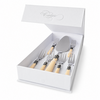 Cake gift set, ivory (matte) 7-piece, EME Napoleon