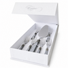 Coffret cadeau gâteau,  gris (nacré) 7 pièces, EME Napoleon