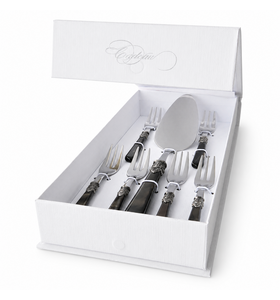 Set de regalo para tarta, marrón (nácar)