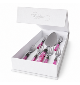 Set de regalo para tarta, fucsia (nácar)