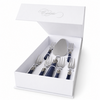 Taart cadeauset, blauw (mat)