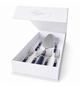 Coffret cadeau gâteau,  bleu (mat)