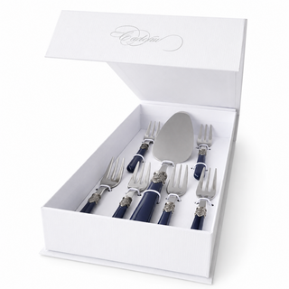 Coffret cadeau gâteau,  bleu (mat)