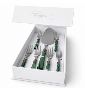 Set de regalo para tarta, verde (nácar)