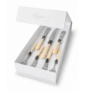 7-piece tapas gift set, ivory (matte)