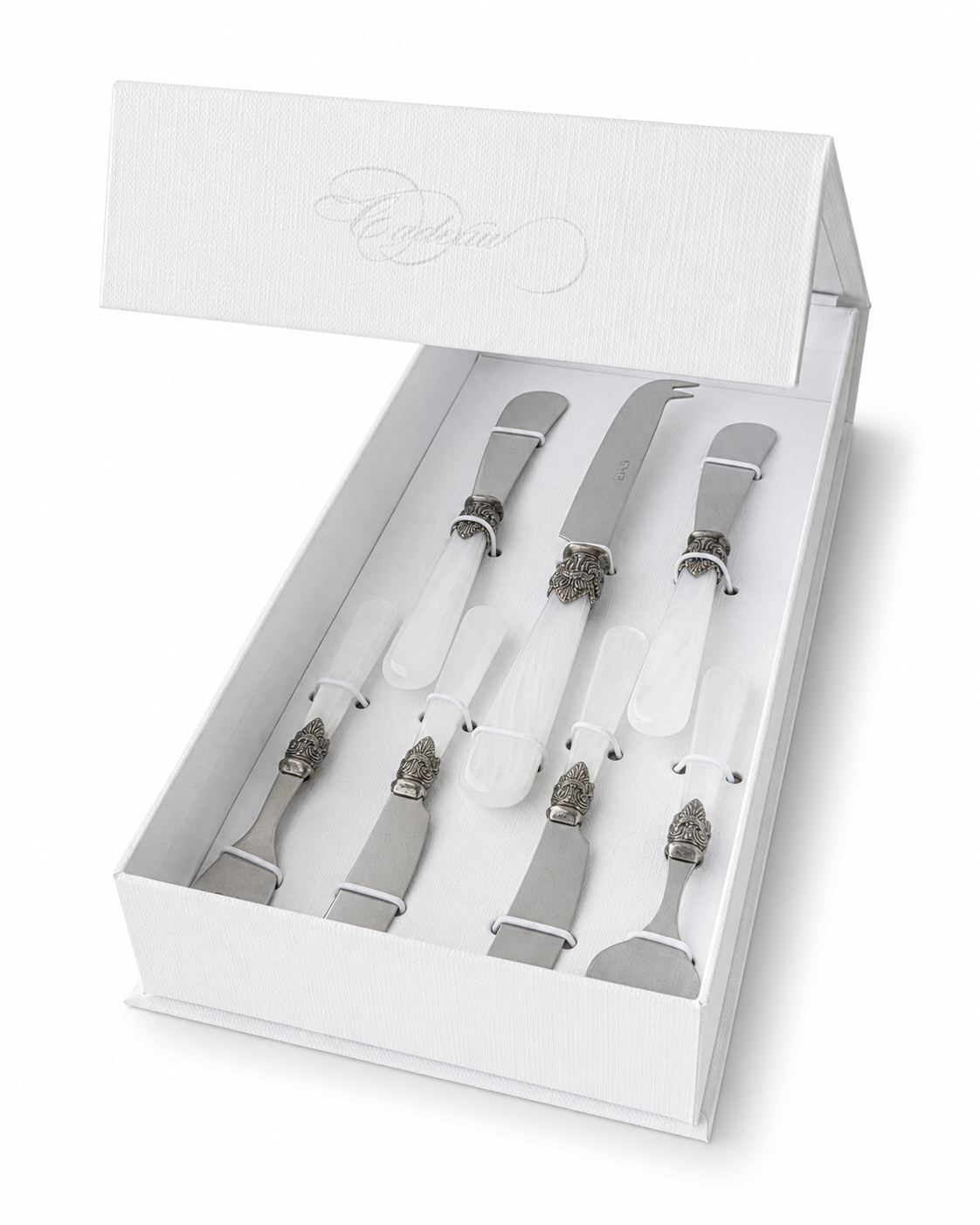 Tapas Cadeauset wit (Parelmoer) 7-delig,  EME Napoleon