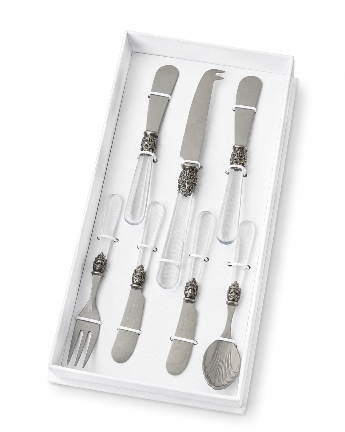 Tapas Gift Set Ivory, Transparent, 7-piece, EME Napoleon