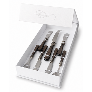 Coffret cadeau tapas marron (nacré)
