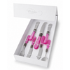 Set de regalo para tapas fucsia (nácar) 7 piezas, EME Napoleon