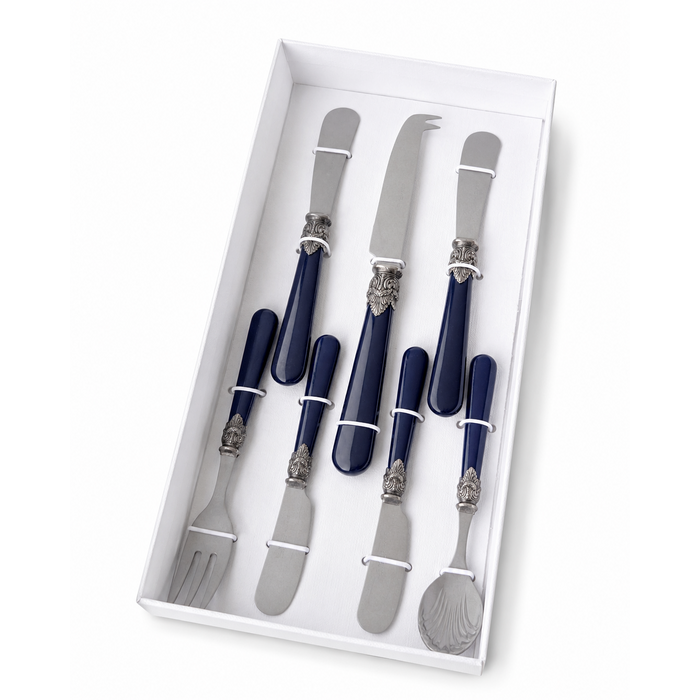 Tapas Gift Set blue (matte) 7-piece, EME Napoleon