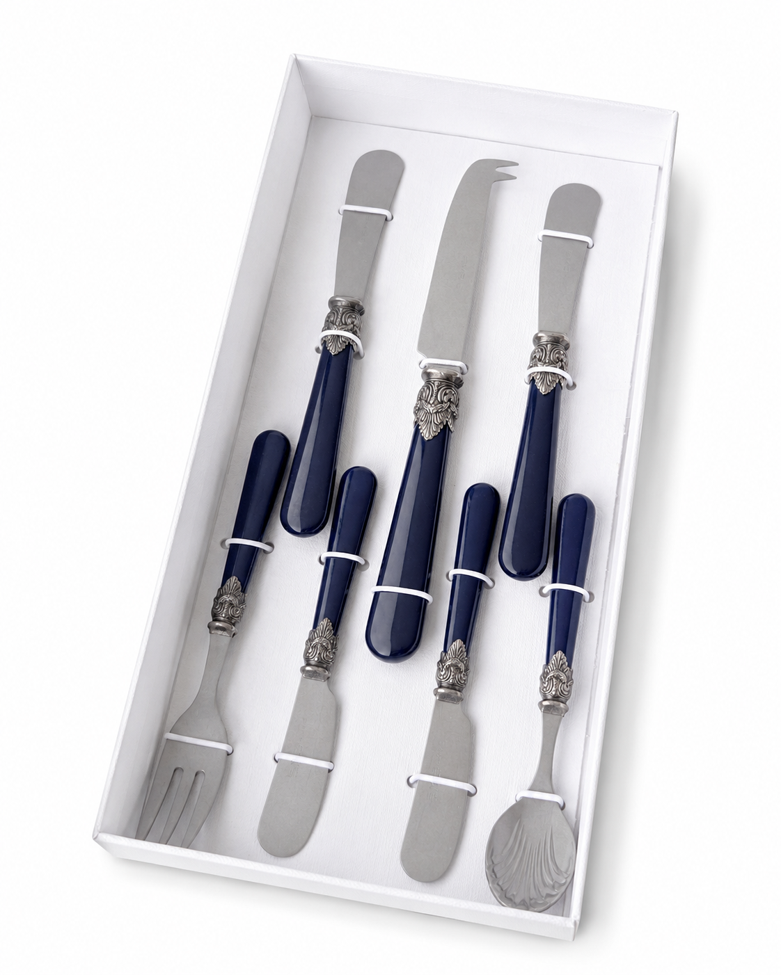Set de regalo para tapas azul (mate) 7 piezas, EME Napoleon