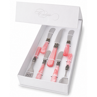 Coffret cadeau tapas rose (nacré)