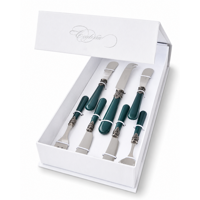 Tapas Cadeauset groen (mat) 7-delig, EME Napoleon