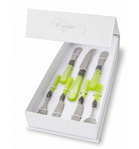 7-teiliges Tapas-Geschenkset, Hellgrün (Perlmutt)
