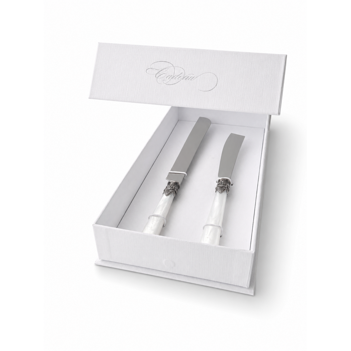 Taart- & Cakemes Cadeauset, Wit (parelmoer), EME Napoleon