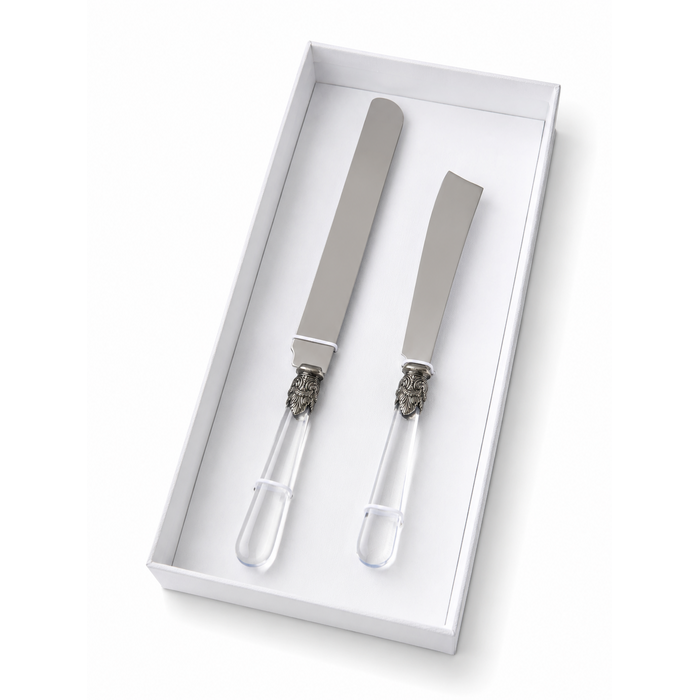 Torten- & Kuchenmesser Geschenkset, Transparent, EME Napoleon