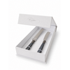 Coffret Cadeau Couteau à Gâteau & Couteau à Cake, Noir (Éclat Nacré), EME Napoleon