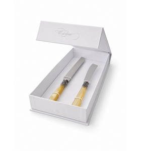 Coffret Cadeau Couteau à Gâteau & Couteau à Cake, Miel (Nacré)
