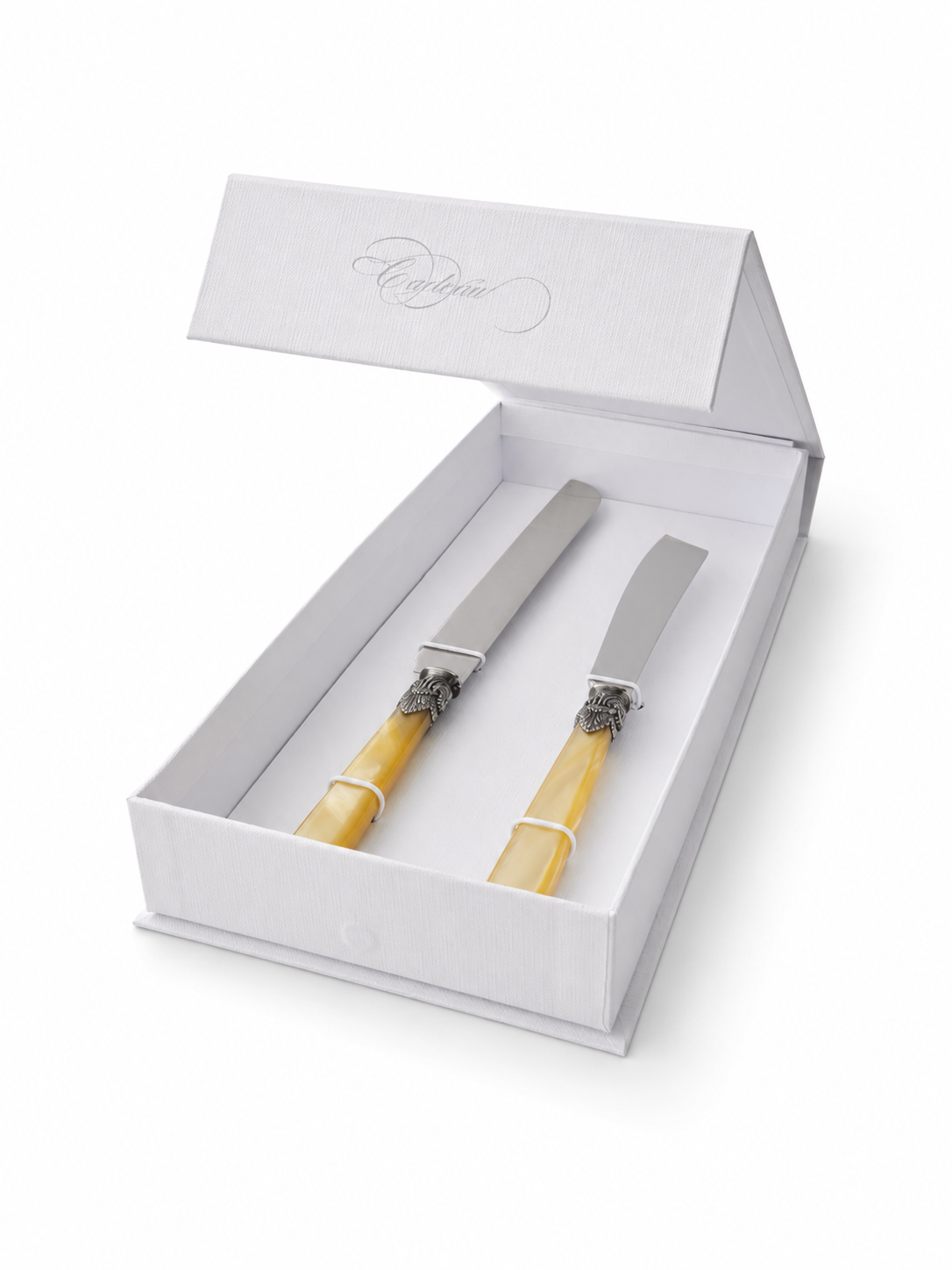 Cake & Pastry Knife Gift Set, Honey (Mother-of-Pearl), EME Napoleon